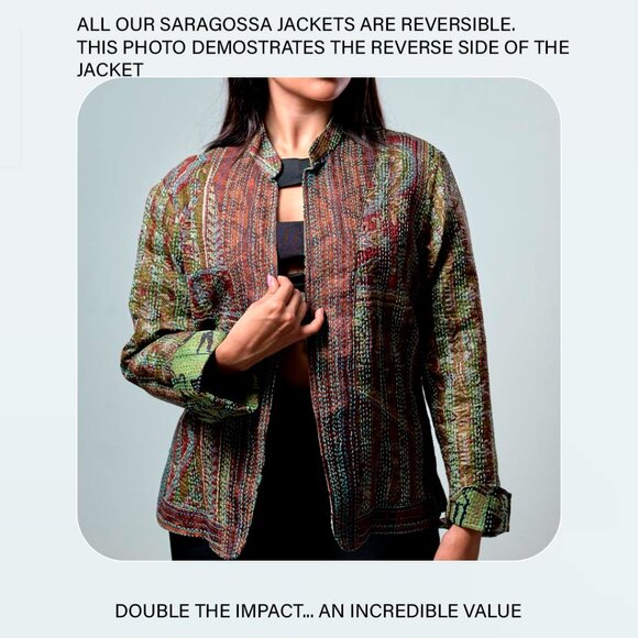 Kantha Jacket - Picture 3 of 5